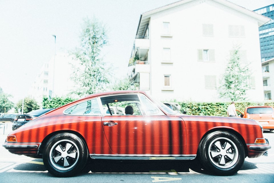 Ein Porsche 911, Baujahr 1968