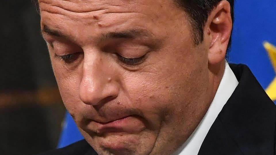Matteo Renzi tritt ab - will aber wieder an die Spitze