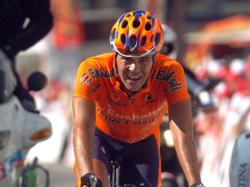 Gesamtsieger Aitor Gonzalez an der Tour de Suisse 2005.