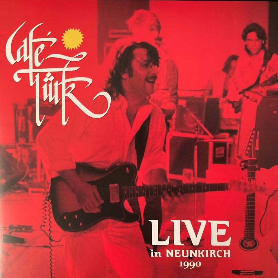 Das Cover des Liva-Albums der Schaffhauser Band «Café Türk».