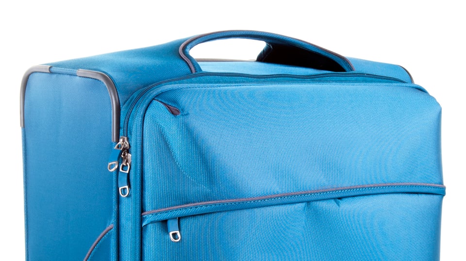Koffer blau