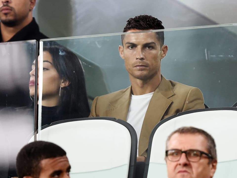 Der gesperrte Cristiano Ronaldo.
