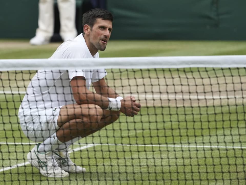 Darf auf dem «heiligen Rasen» spielen Djokovic