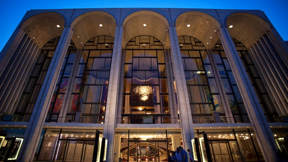 Die Metropolitan Opera in New York.