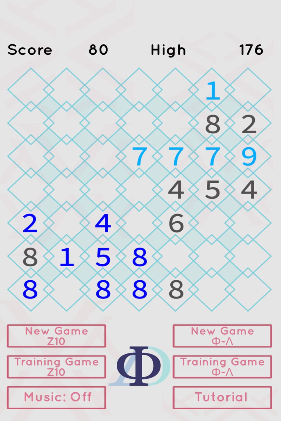 Und noch einmal: Hellblau 7+7+7+9+1=31 (9 fehlen --> bzw. 5+4 kommen zur Gruppe dazu), Dunkelblau 8+8+8+8+5+1+2+4=44 (6 fehlen --> bzw. 8+8=16 kommen zur Gruppe dazu). 