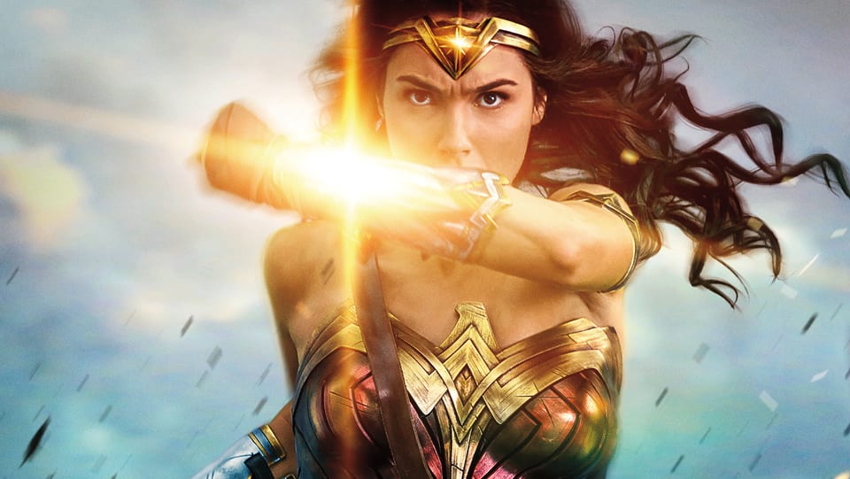 Ausschnitt aus dem Poster von Wonder Woman.