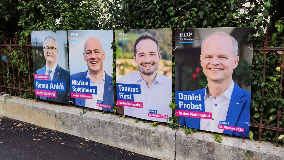 Wahlplakate