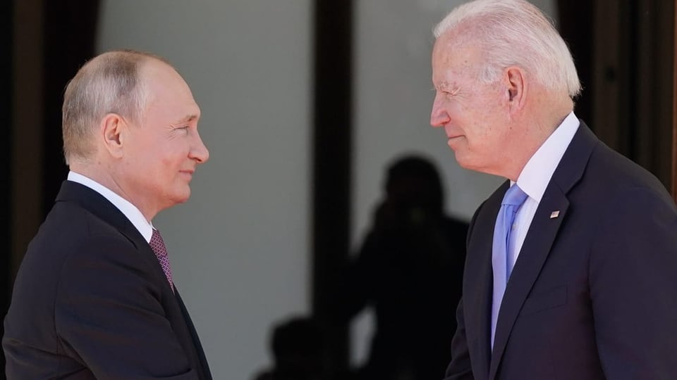 Biden und Putin in Genf, 16. Juni 2021