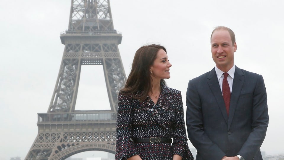 Paris stand für William und Kate im März auf dem Programm
