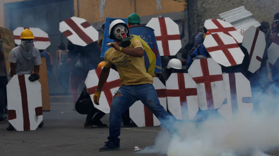 Proteste in Caracas