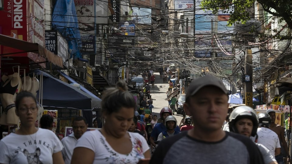 Favela in Rio.
