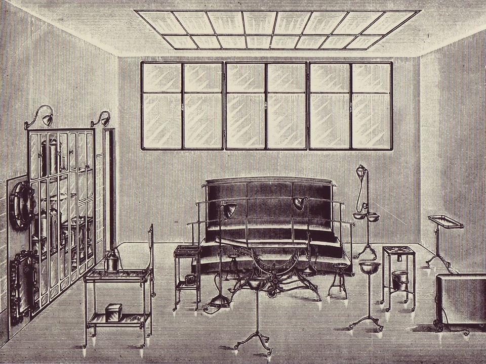 Ein Bild eines Operationssaals.