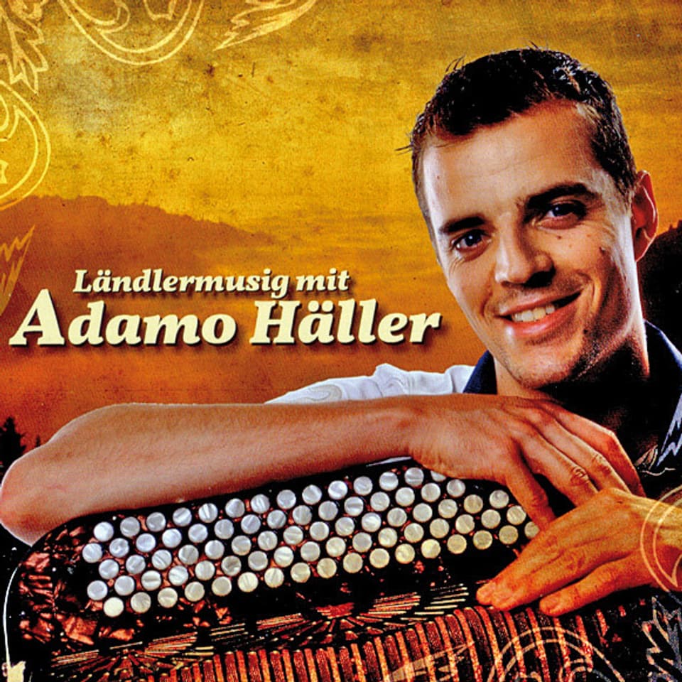 Adamo Häller auf dem Cover zu seiner aktuellen CD «Ländlermusig mit Adamo Häller».