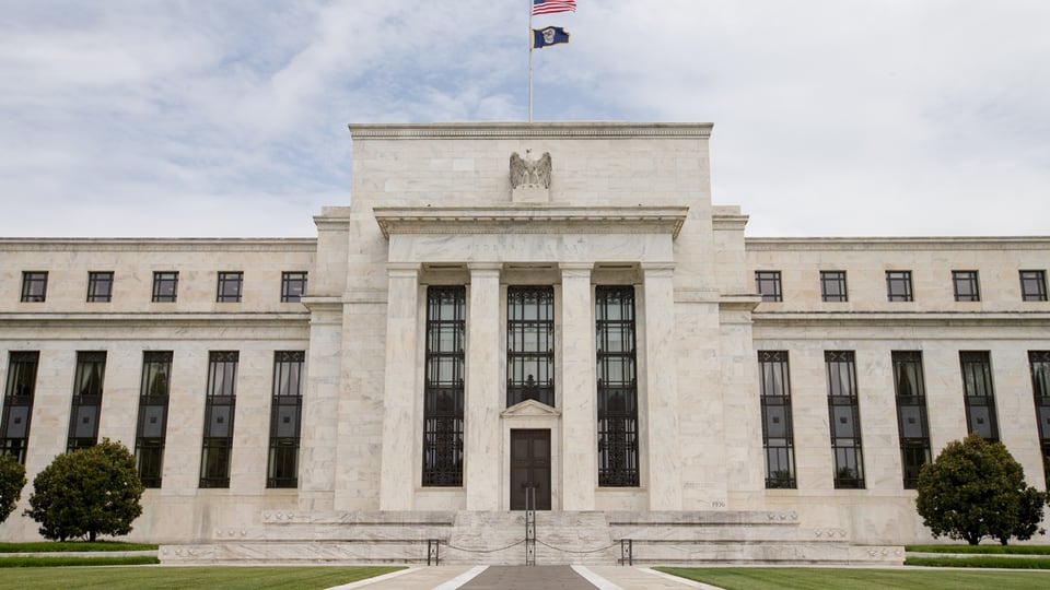 Das Hauptgebäude der US-Notenbank