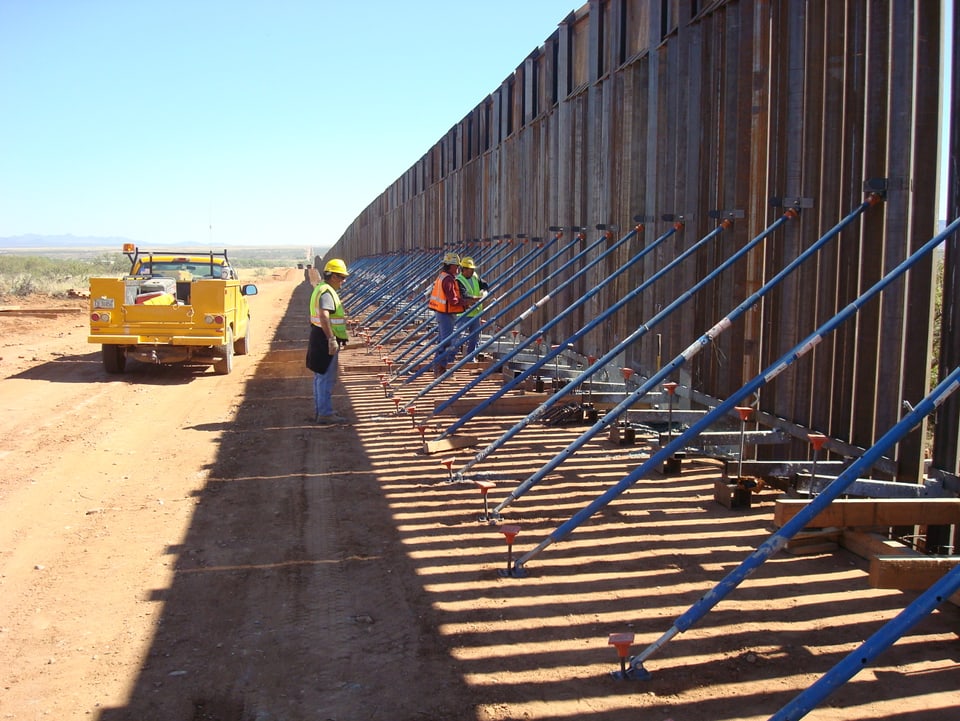 Grenze zu Mexiko, neuer Zaun