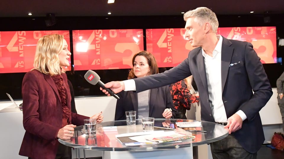 «Club»-Moderatorin Barbara Lüthi zeigte sich hoch motiviert, Frauen die Angst vor Auftritten in ihrer Sendung zu nehmen: «Wir investieren viel Zeit in die Frauensuche und werden das auch weiterhin tun.»