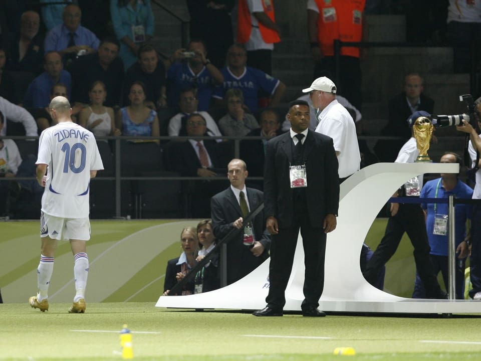 Zidane traurig