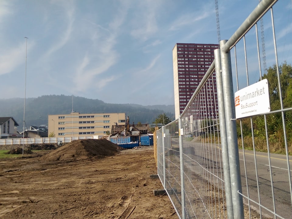 Bauarbeiten Spreitenbach Kinokomplex