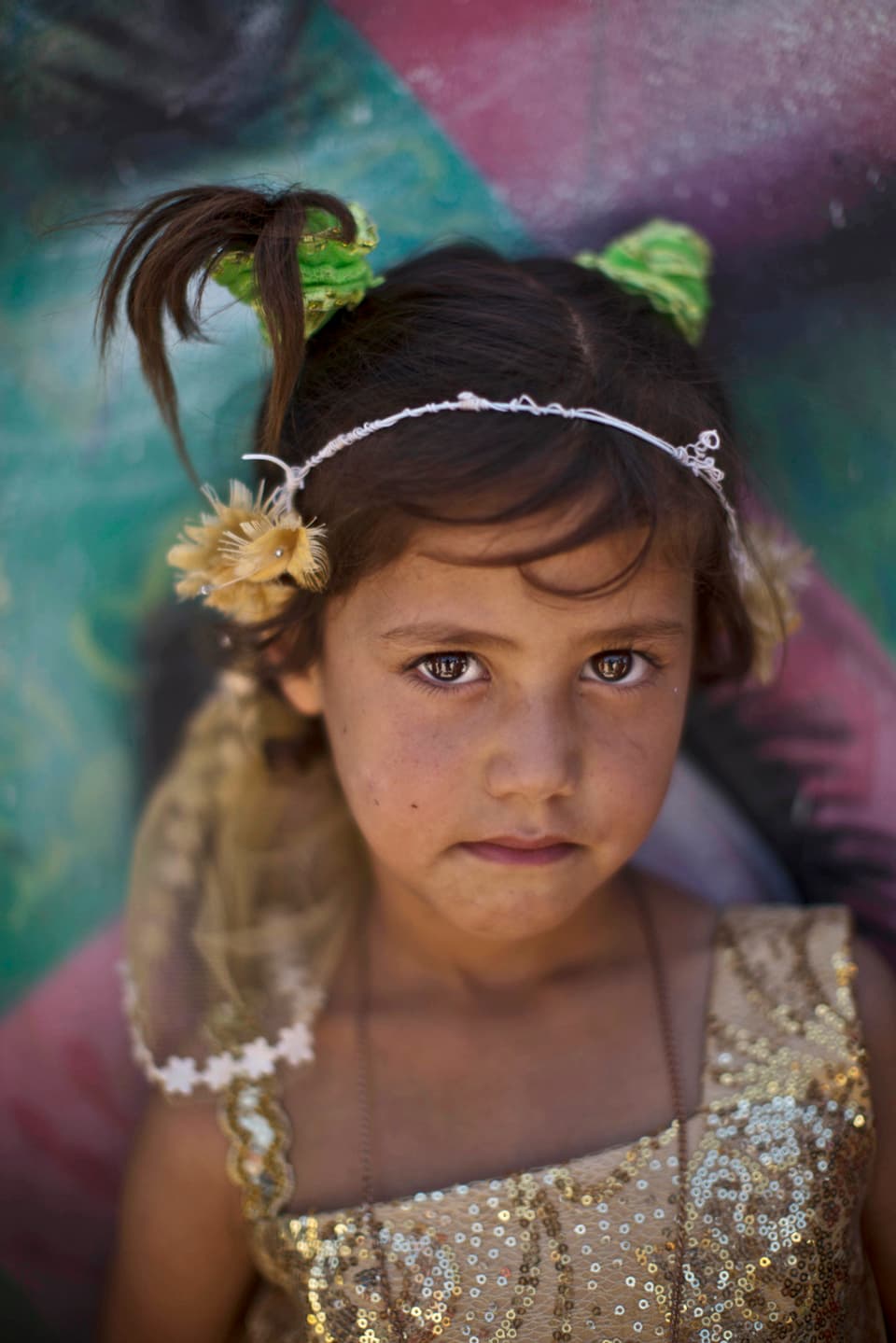 Porträt eines syrischen Mädchens