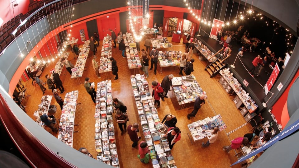 Buchmesse von oben