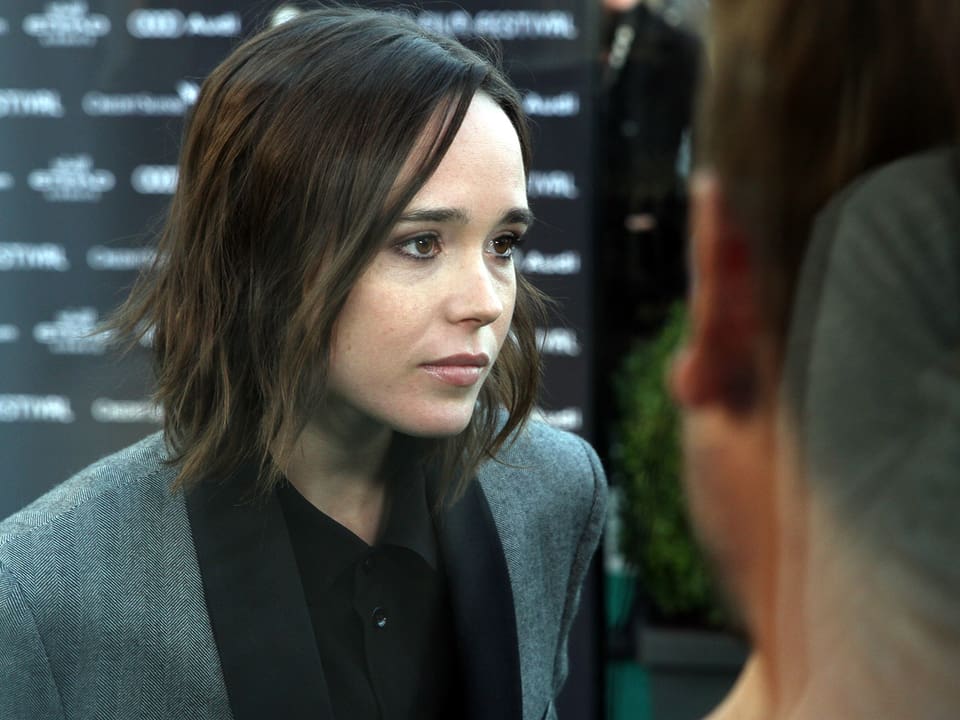 Ellen Page auf dem grünen Teppich