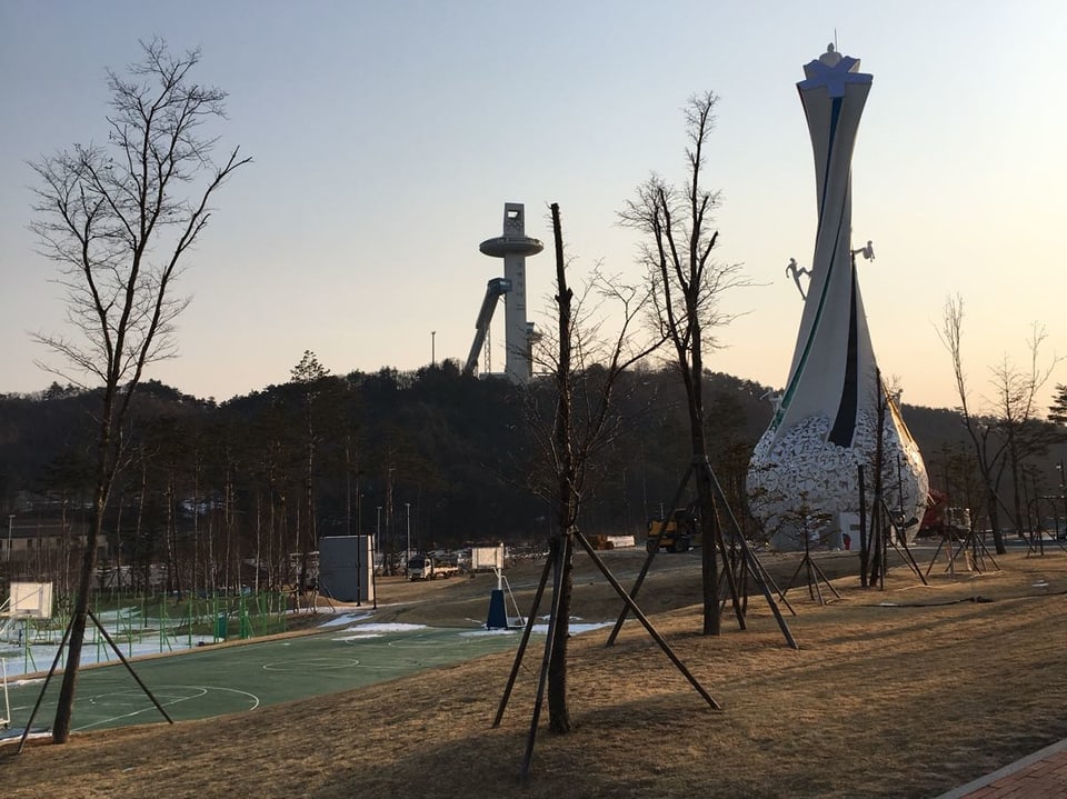 Alpensia – das Skigebiet in Pyeongchang.
