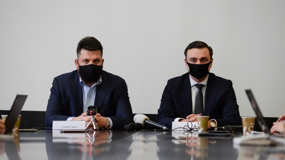 Leonid Wolkow und Iwan Schdanow und