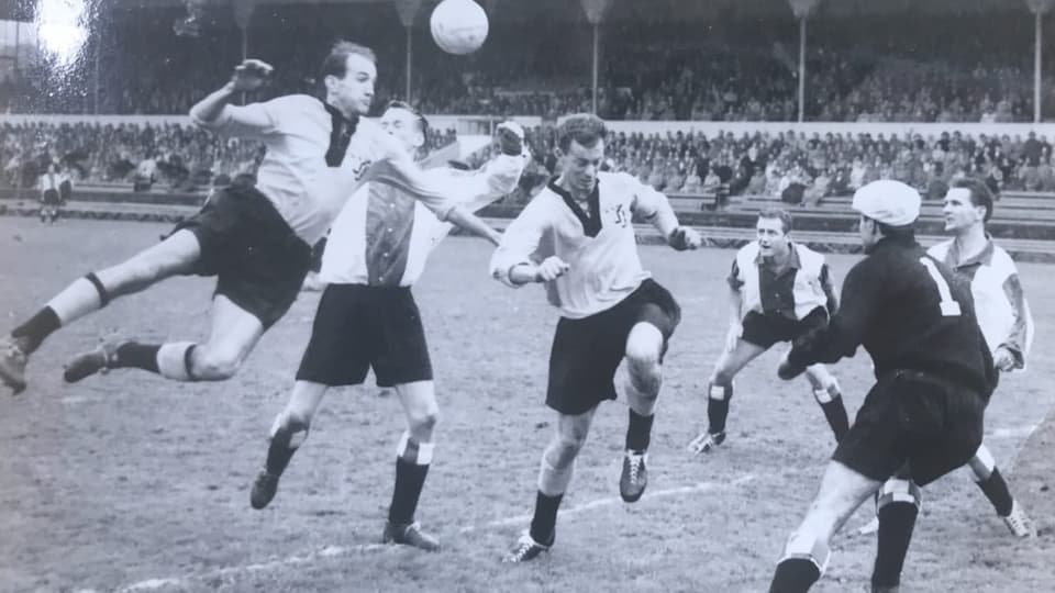 Bernard Luks kickte in den 1950er-Jahren mit dem FC Zürich gegen die Young Boys.
