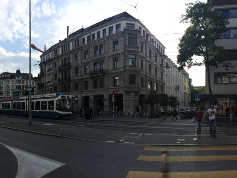 Löwenplatz in Zürich.
