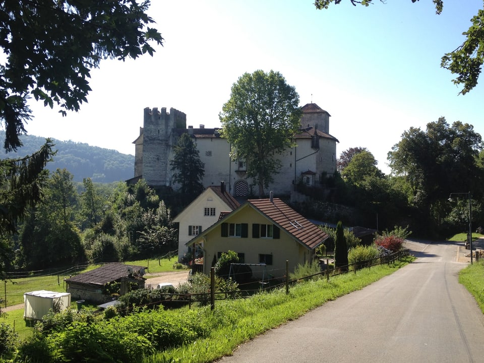 Zufahrt zum Schloss Wildenstein