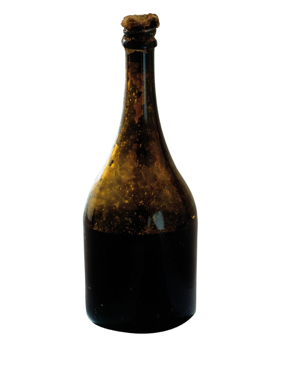 Der Gebrauch von Glasflaschen und Korken wird erst ab dem 18. Jahrhundert gebräuchlich. Dies ermöglicht die Langzeitkonservierung von Wein ohne Qualitätsverlust.