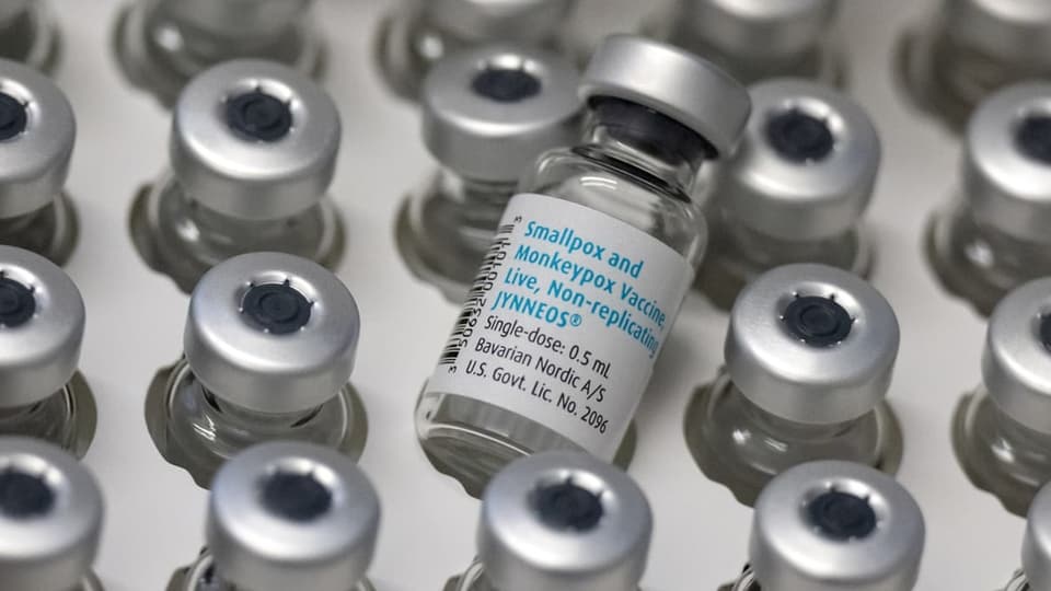 Eine Dosis Impfstoff gegen die Affenpocken