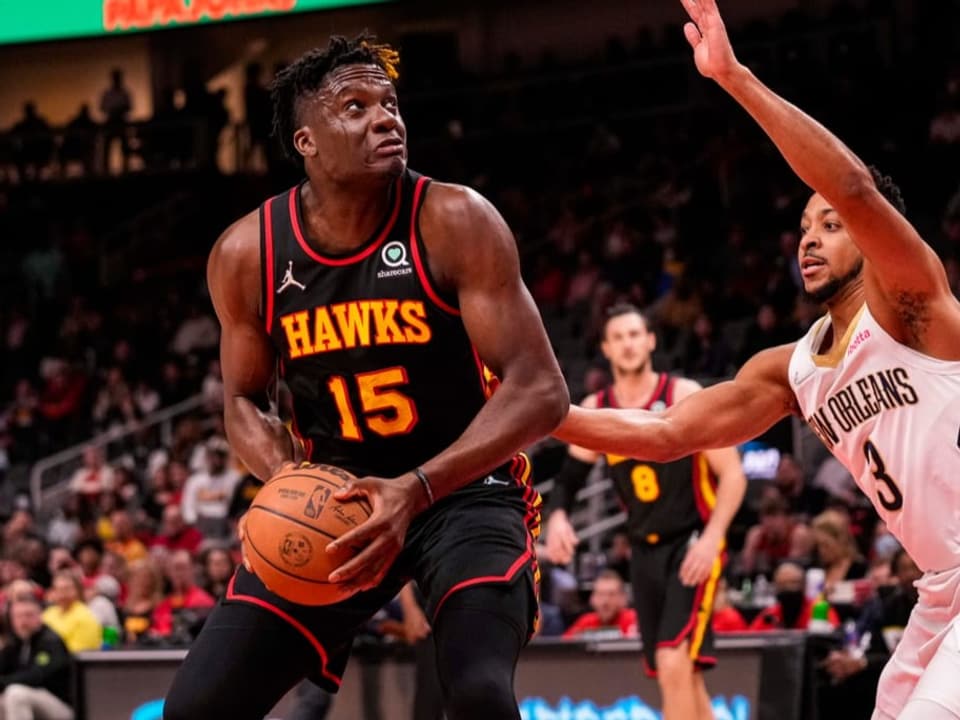 Musste gegen die Pelicans als Verlierer vom Platz Clint Capela