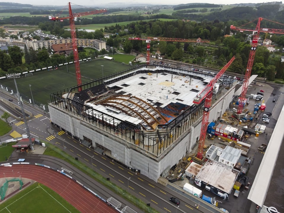 Eine der Baustellen des Schweizer Eishockeys steht in Freiburg.