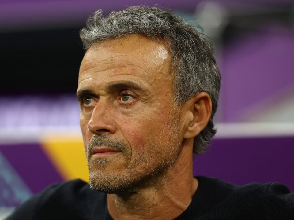 Ein Mann mit Ecken und Kanten Luis Enrique.