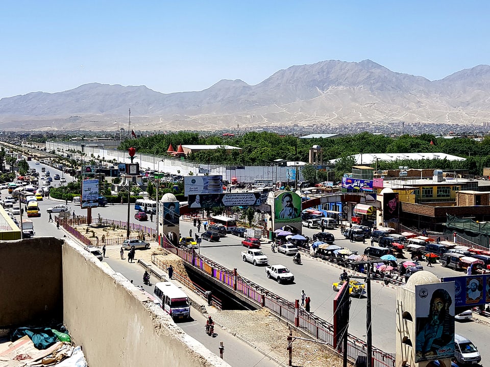 Dasht-e-Barchi, der Westen von Kabul.