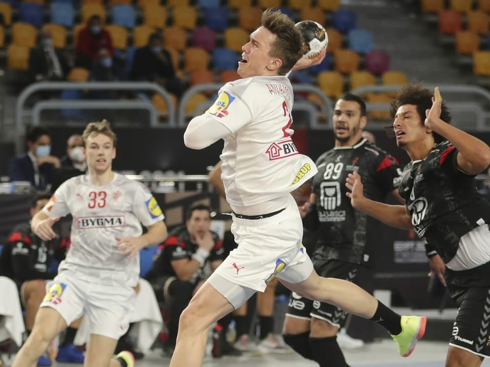 Weltmeister Dänemark steht im Halbfinal.