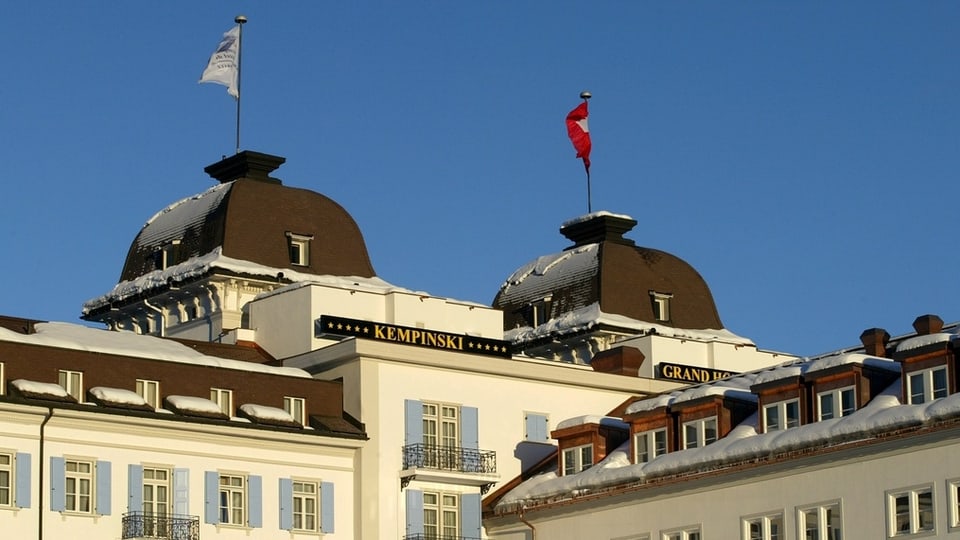 Das Kempinski Grand Hotel in St. Moritz gehört zu den besten Adressen im Nobel-Skiort.