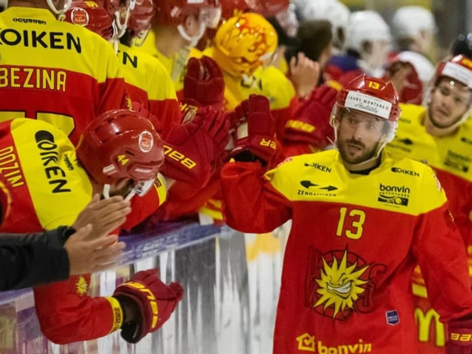 Abklatschen zum Weiterkommen Rémy Rimann