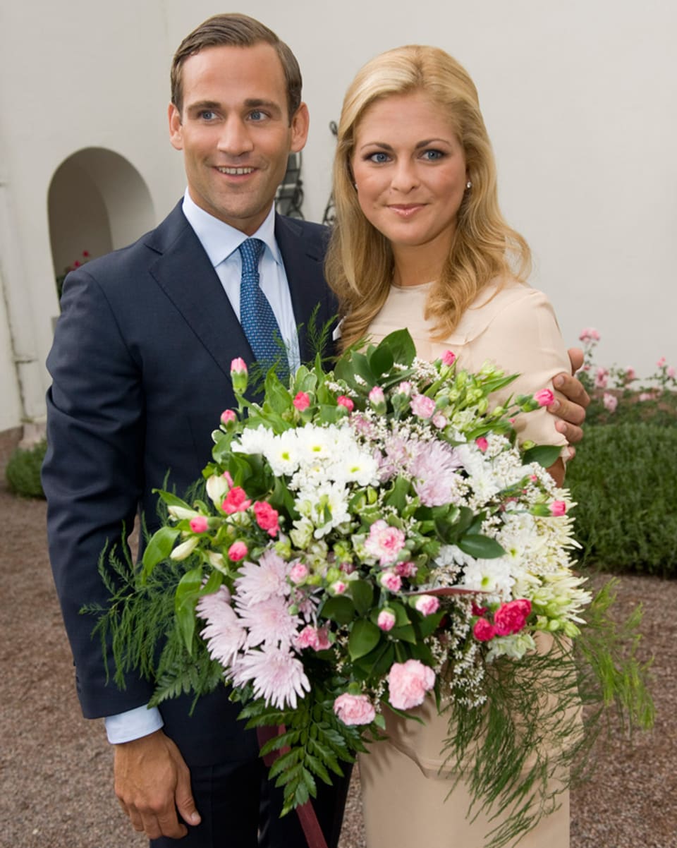 Prinzessin Madeleine von Schweden und Jonas Bergström