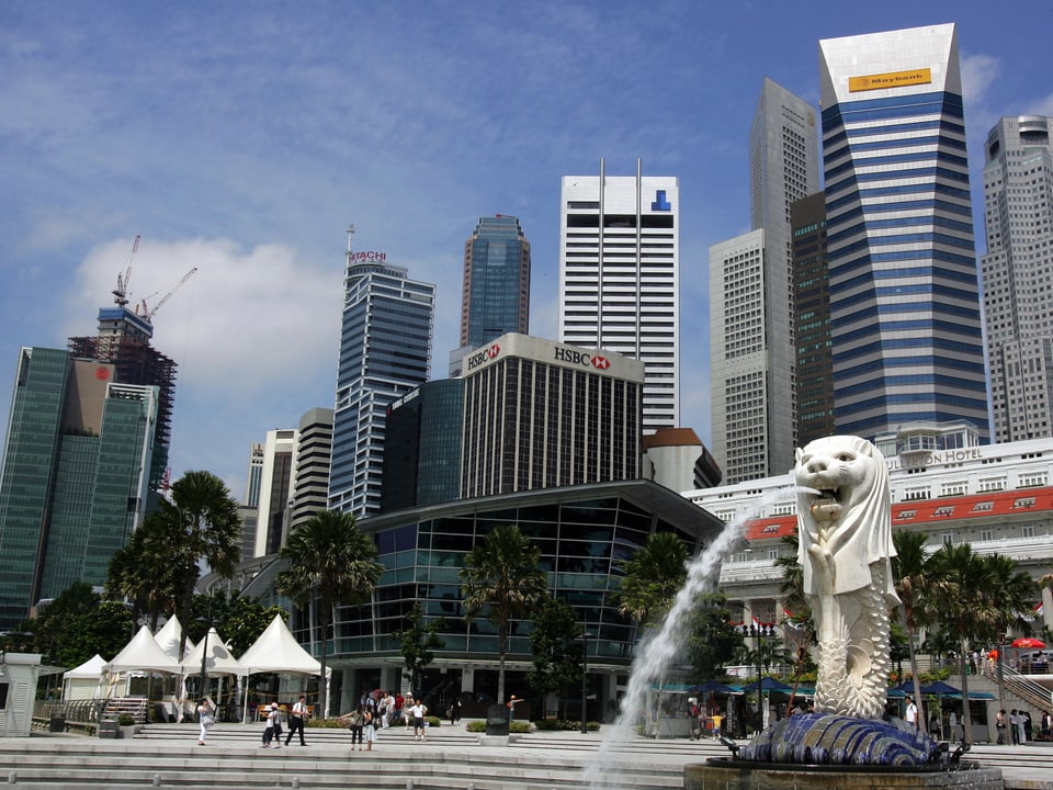 Singapurs Wahrzeichen «Merlion»