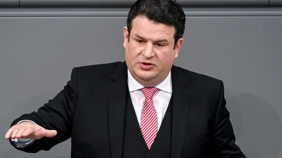 Der deutsche Arbeitsminister Hubertus Heil (SPD)