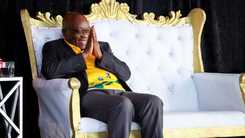 Jacob Zuma in Kapstadt am 19. November 2022.
