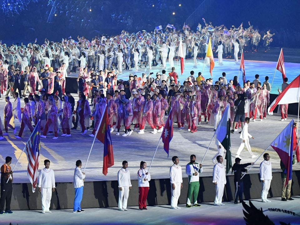 2018 waren über 11'000 Sportlerinnen und Sportler an den Asienspielen dabei.