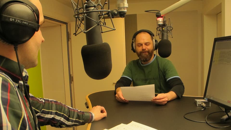 Richi Küttel im Radiostudio (17.03.16)