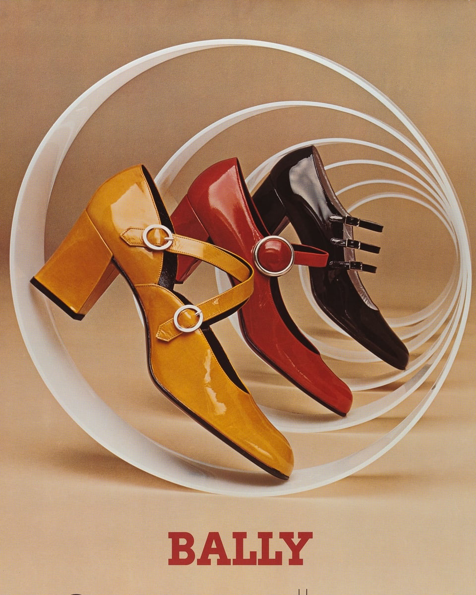 «Bally»-Werbung von 1970.