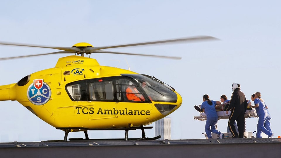 Der TCS will künftig nur noch über lange Distanzen Rettungseinsätze fliegen. 