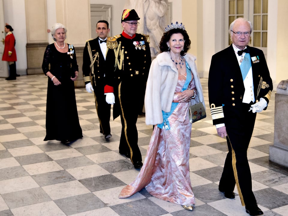 Königin Silvia und König Carl Gustaf von Schweden