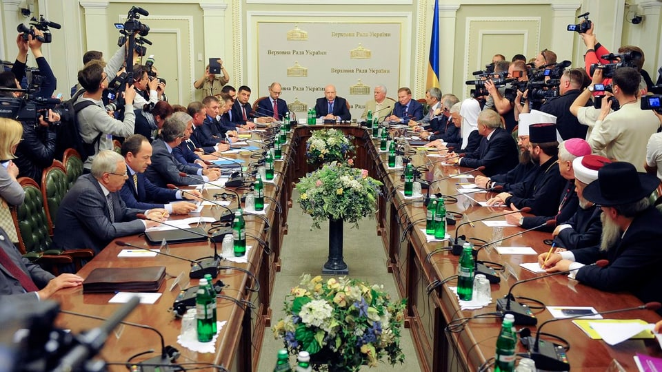 Der «Runde Tisch» in Kiew.