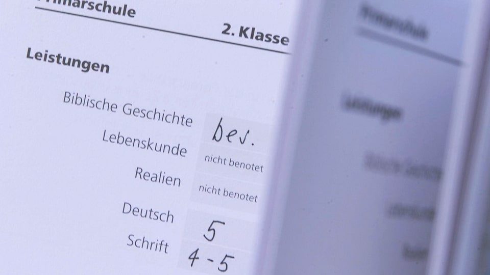 Schulnoten Halbe Noten In Schulzeugnissen Bleiben News Srf